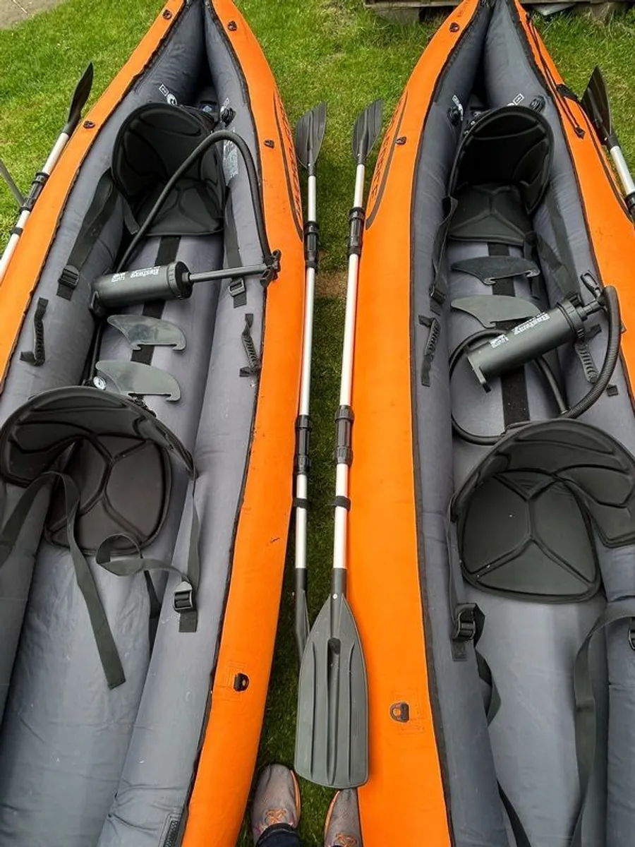 Two,double Hydroforce Ventura inflatable kayaks - Image 3