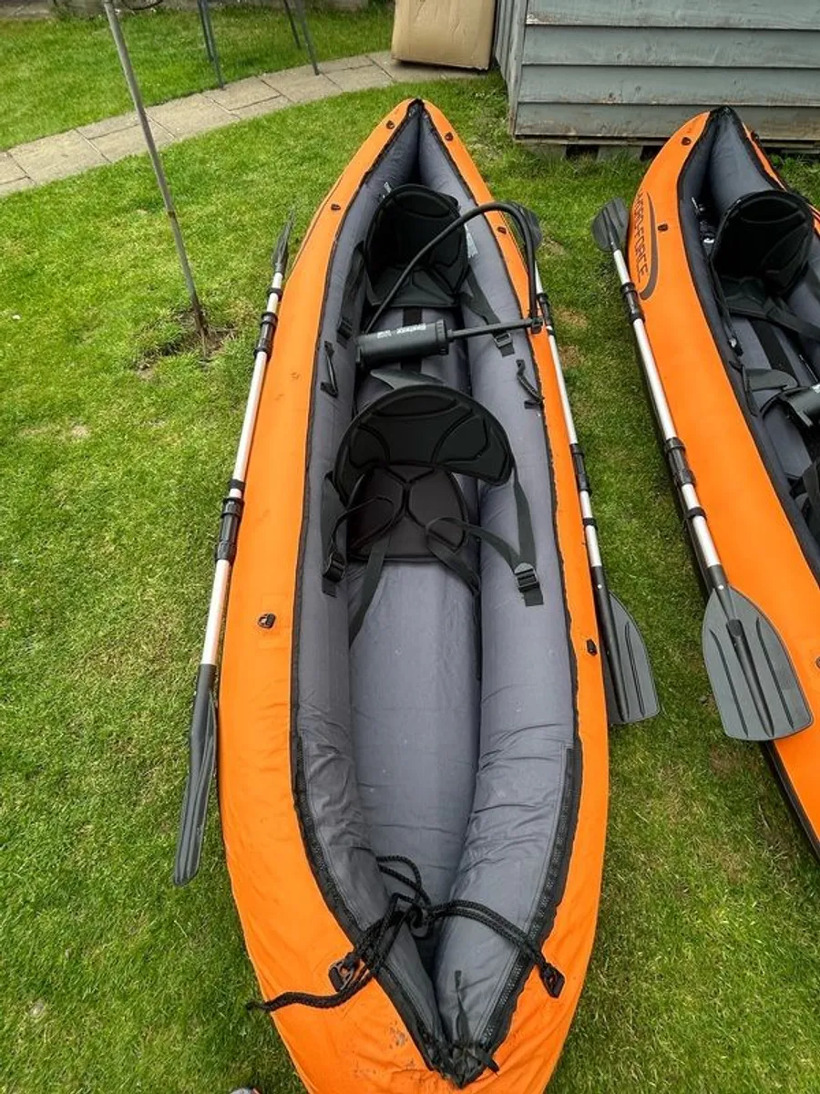 Two,double Hydroforce Ventura inflatable kayaks - Image 4