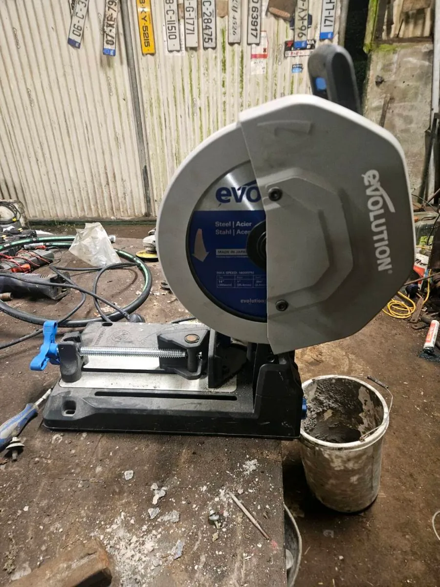 Evolution Steel Chop Saw - Image 1