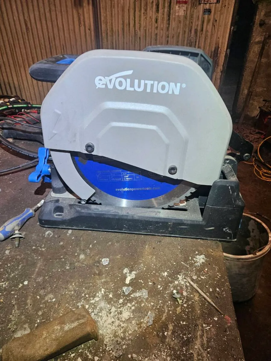 Evolution Steel Chop Saw - Image 3
