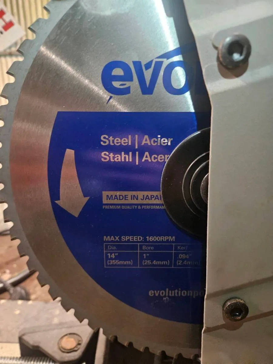 Evolution Steel Chop Saw - Image 4