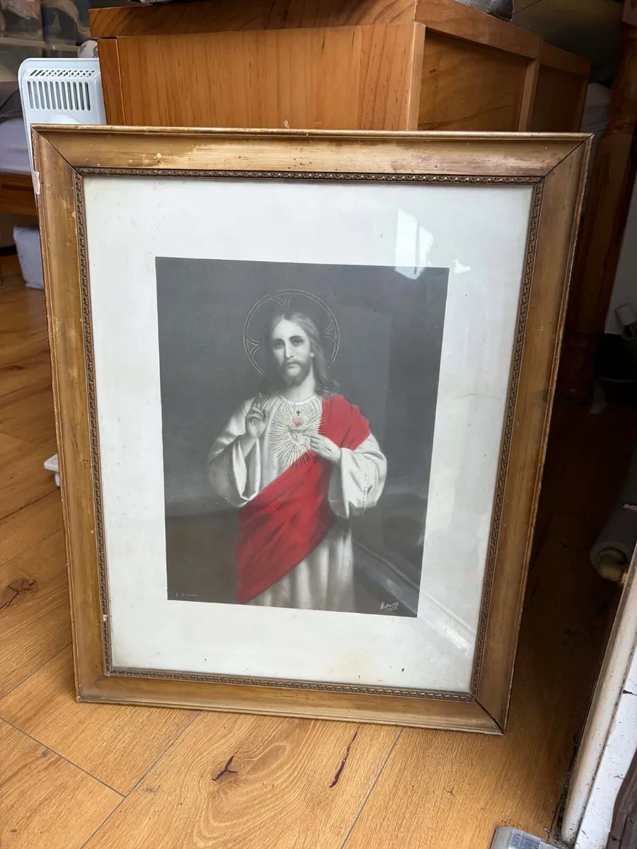 Jesus framed picture - Image 3