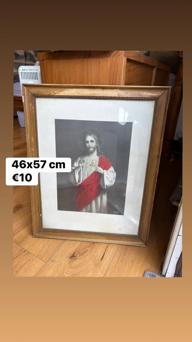 Jesus framed picture - Image 1