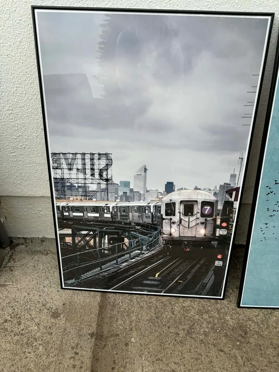 2 large framed pictures - Image 4