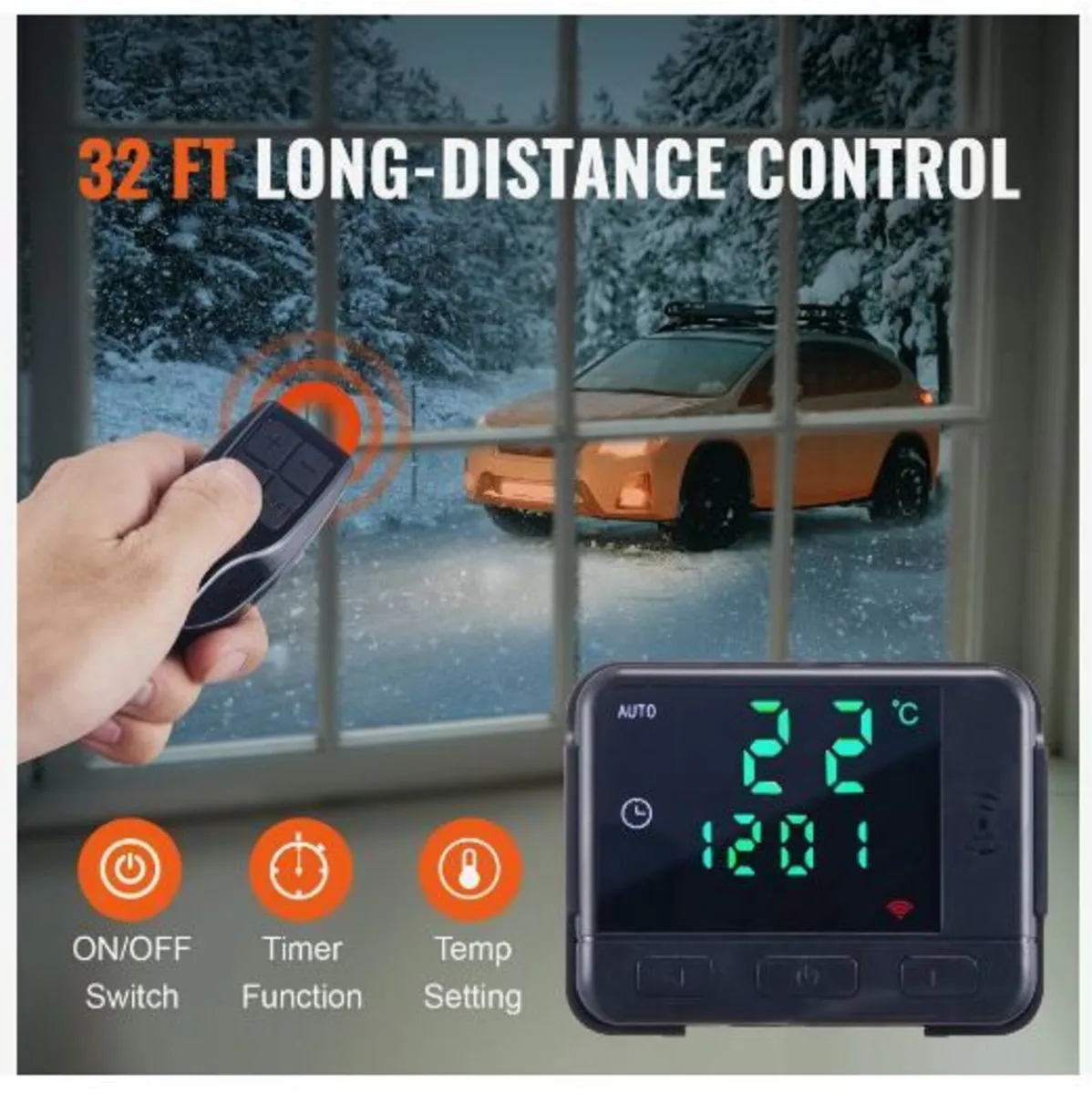 Diesel Air Heater All-in-one 12V 5-8KW Bluetooth - Image 4