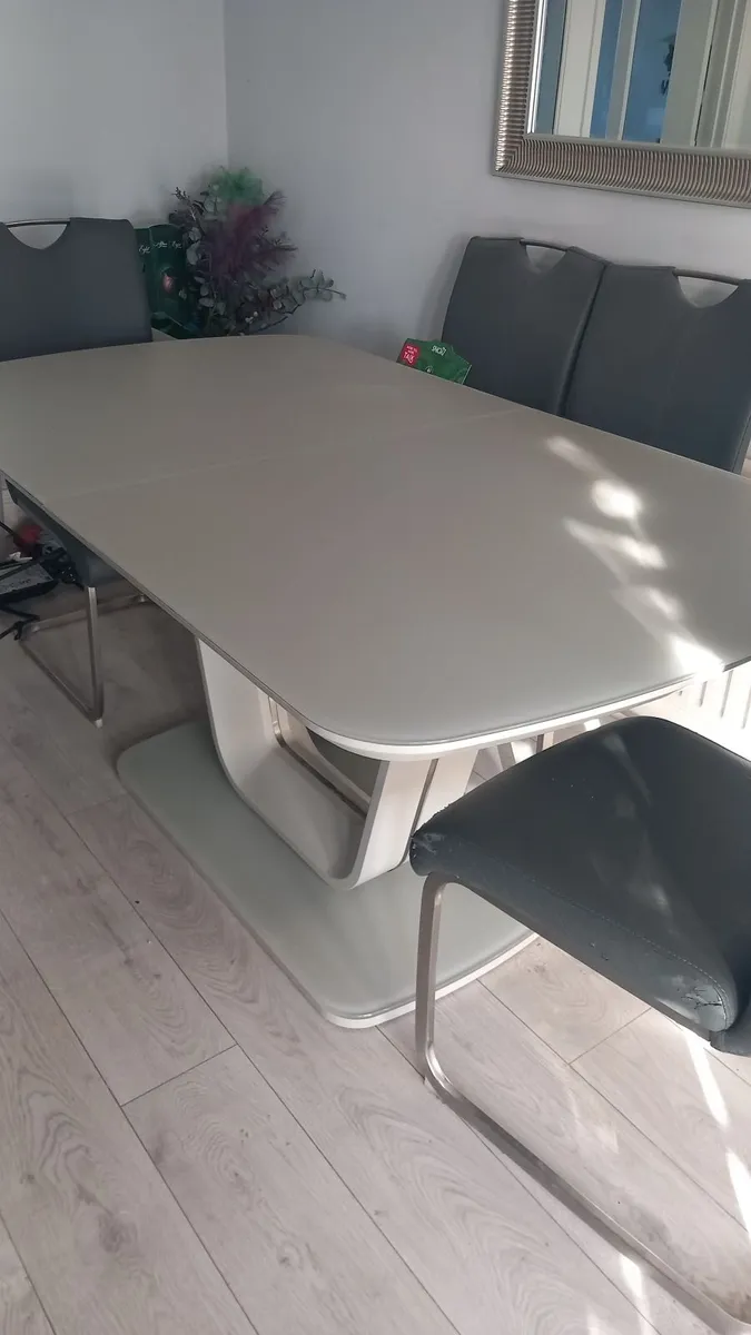 Kitchen Table Glass Top