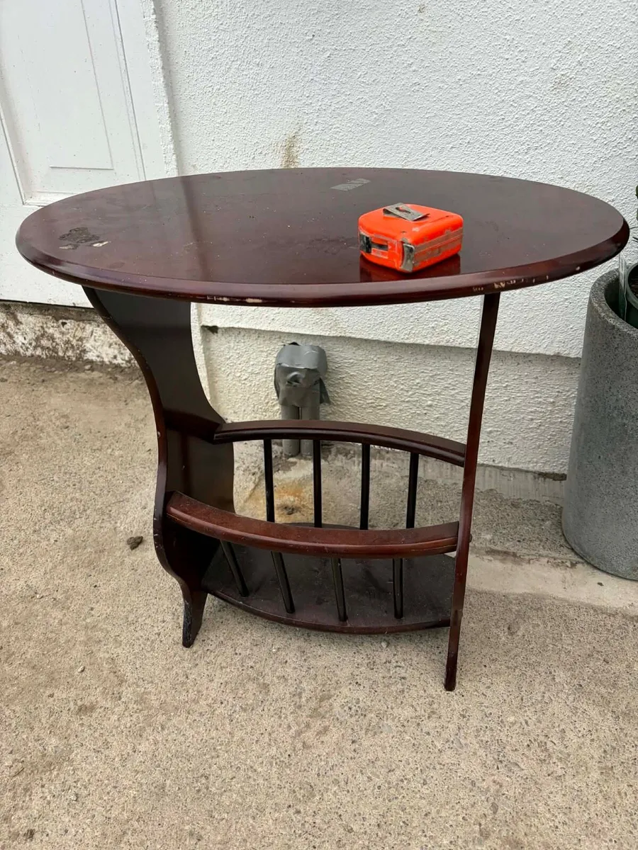Mahagony side table / coffee table - Image 1