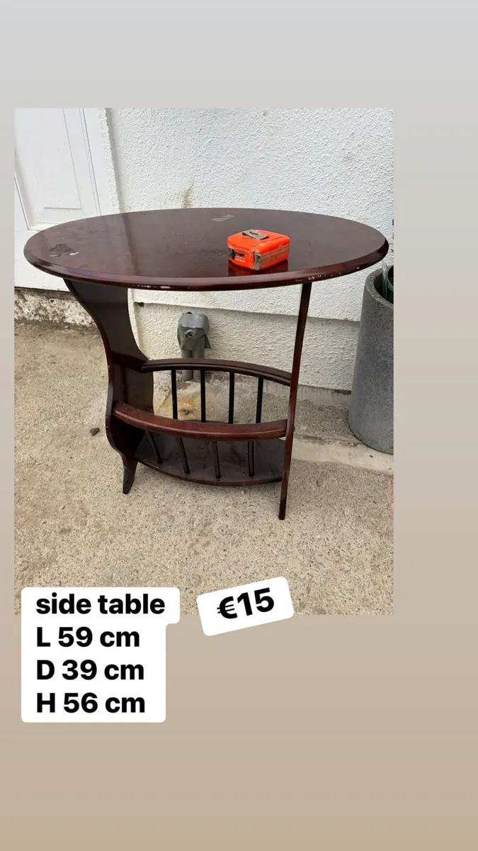 Mahagony side table / coffee table - Image 3