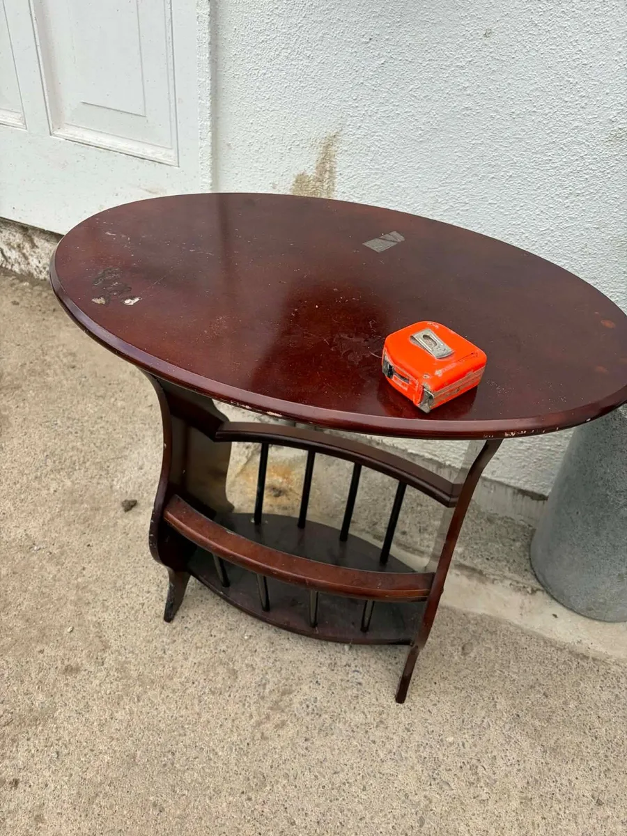 Mahagony side table / coffee table - Image 4