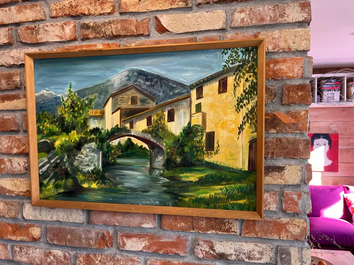 Vintage oil painting - Image 3