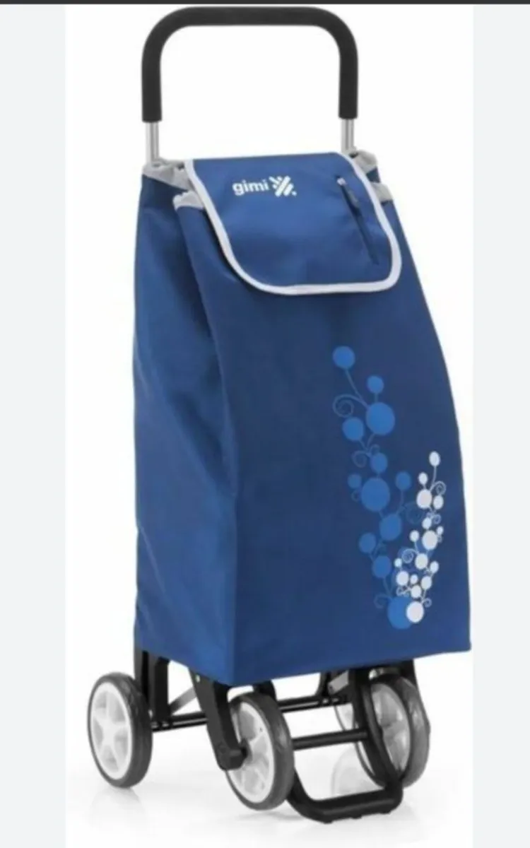 Large 4 wheel shopping trolley