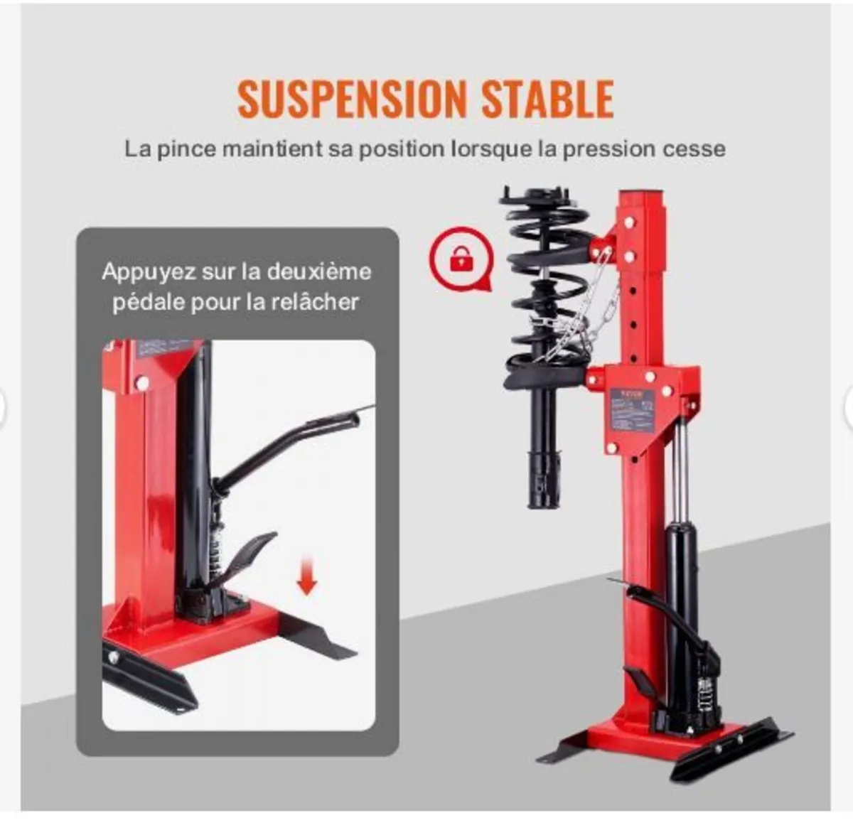 Strut Spring Compressor, 4.5 Ton - Image 4