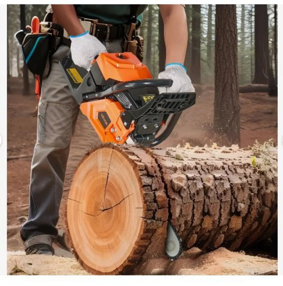 62 cc Gas Chainsaw, 20 inch Gas Powered - Image 3