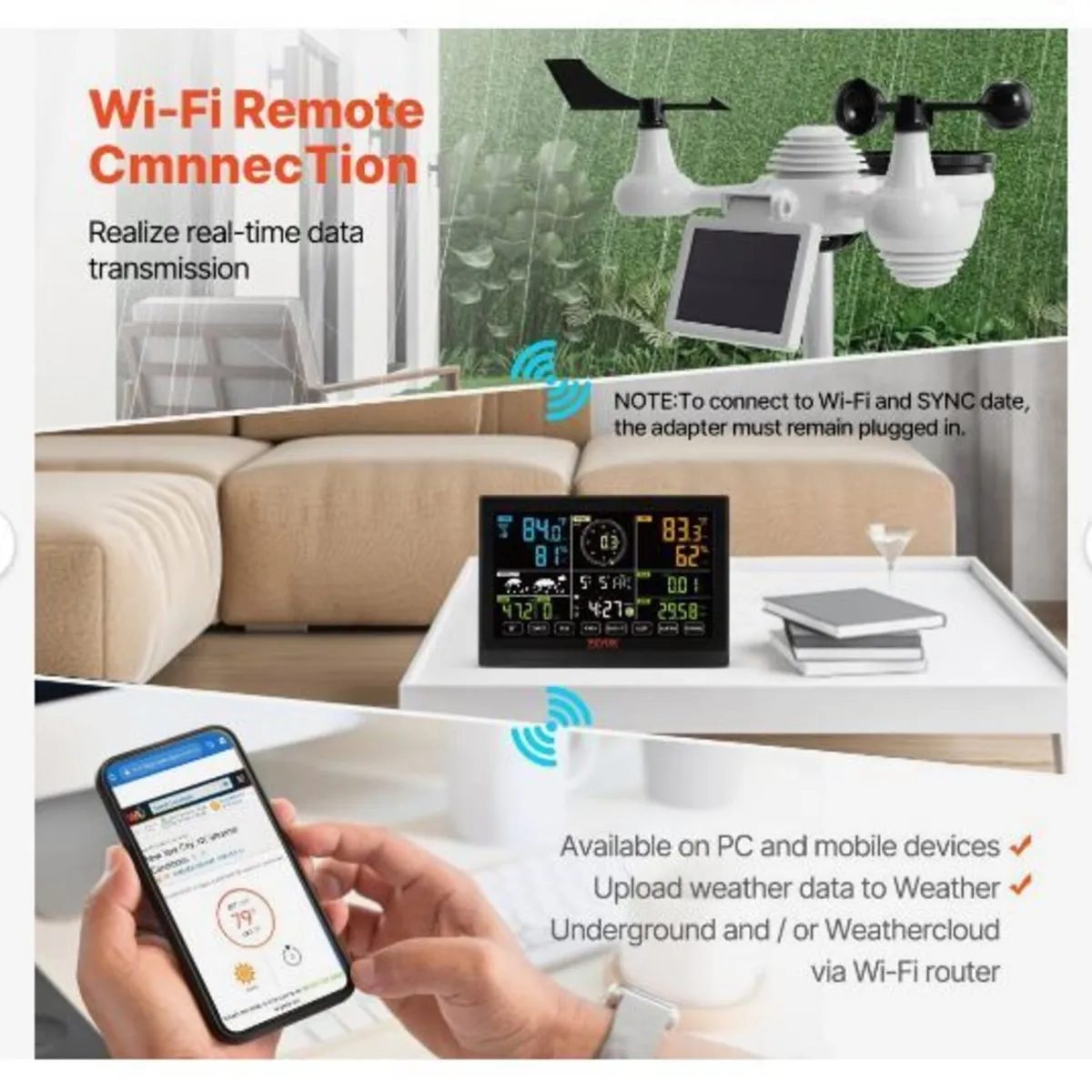 7-in-1 Wi-Fi Weather Station - Image 4