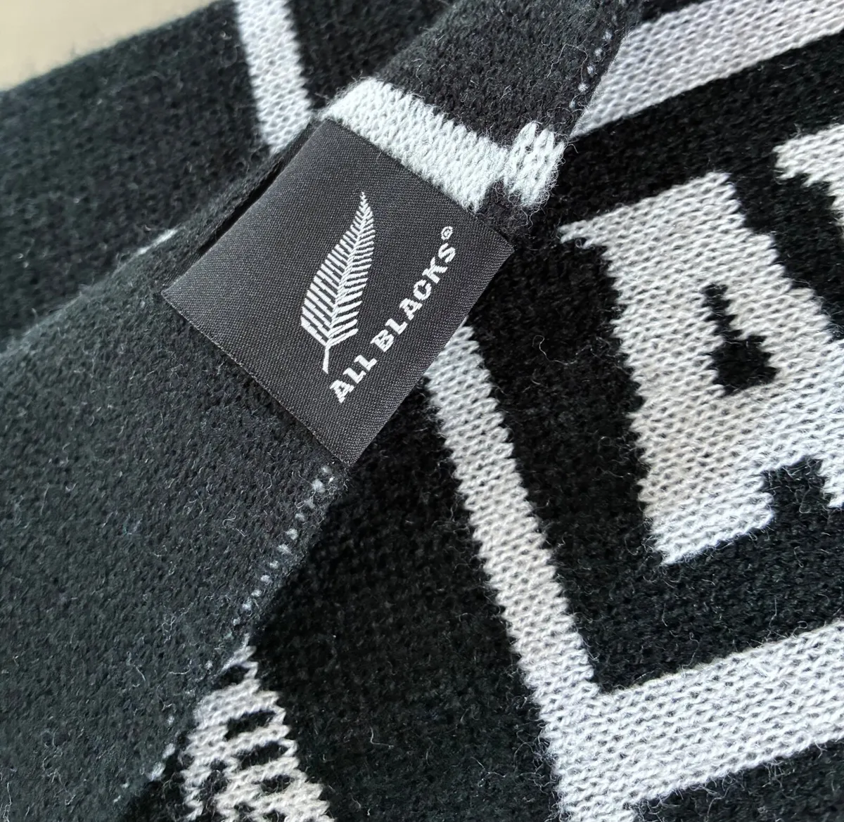 NEW Adidas All Blacks rugby scarf 120cm - Image 2