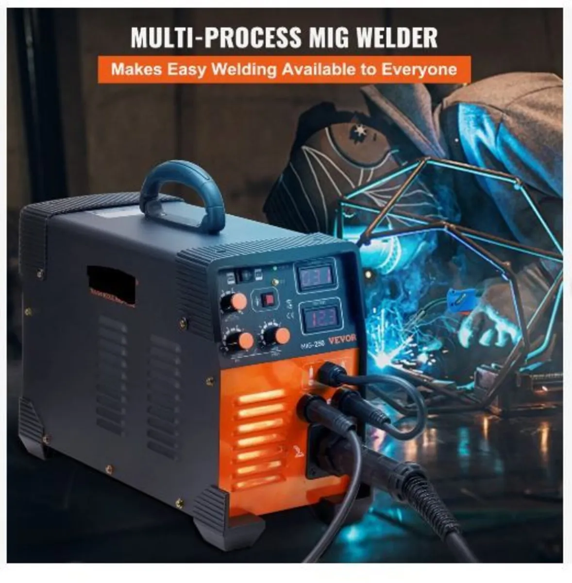 MIG Welder 250 Amp MIG TIG Arc Welder 3 in 1 - Image 1