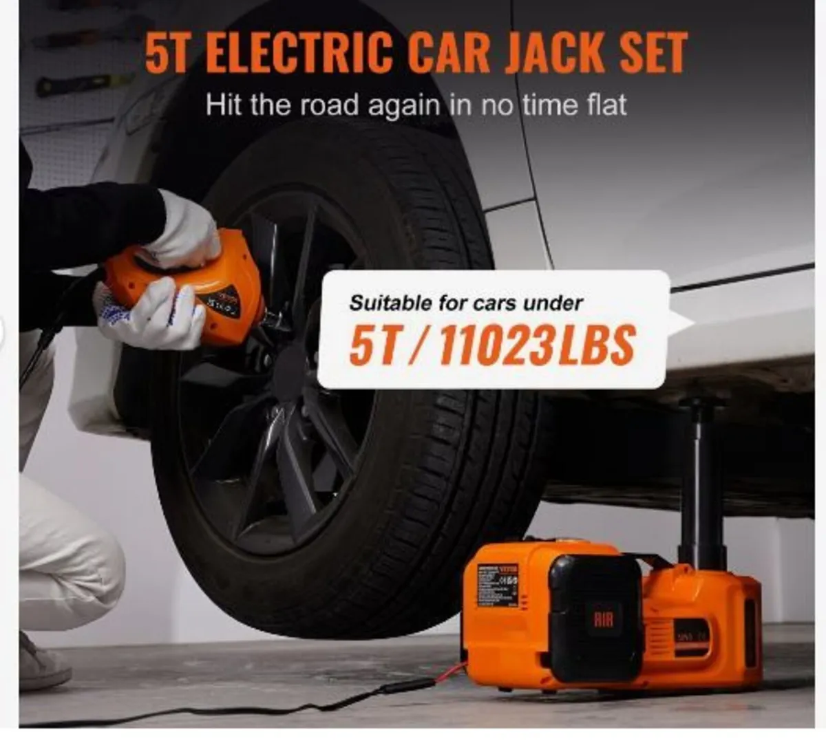 Hydraulic Car Floor Jack 5 Ton - Image 3