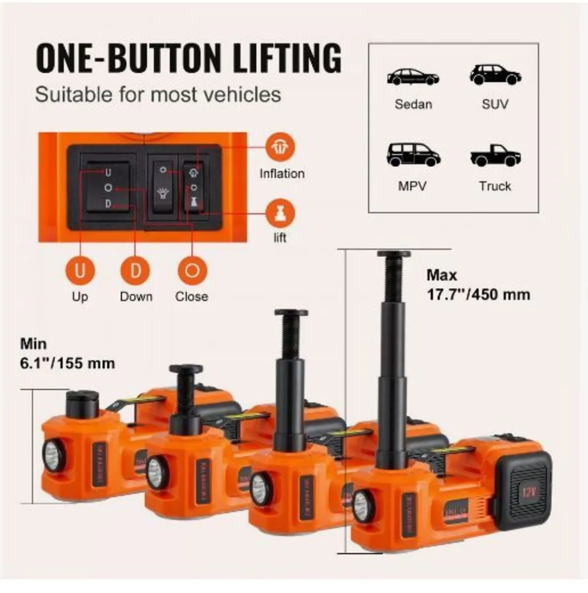 Hydraulic Car Floor Jack 5 Ton - Image 2