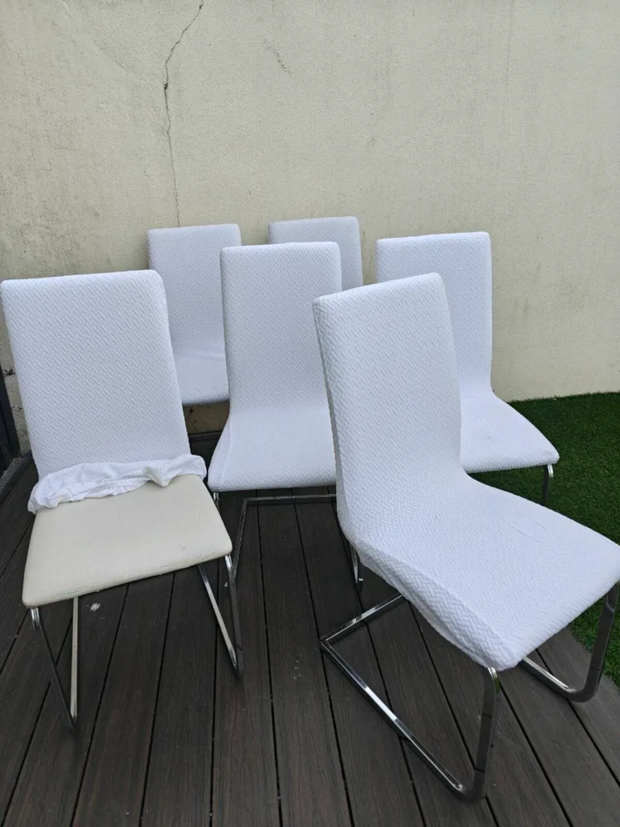 6 Free Dining Room Chairs - Image 3