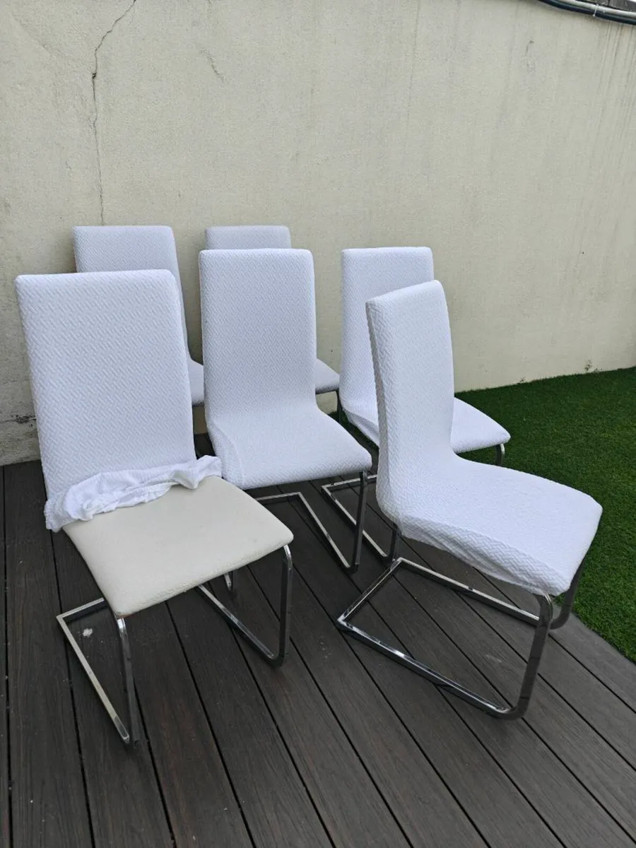 6 Free Dining Room Chairs - Image 4