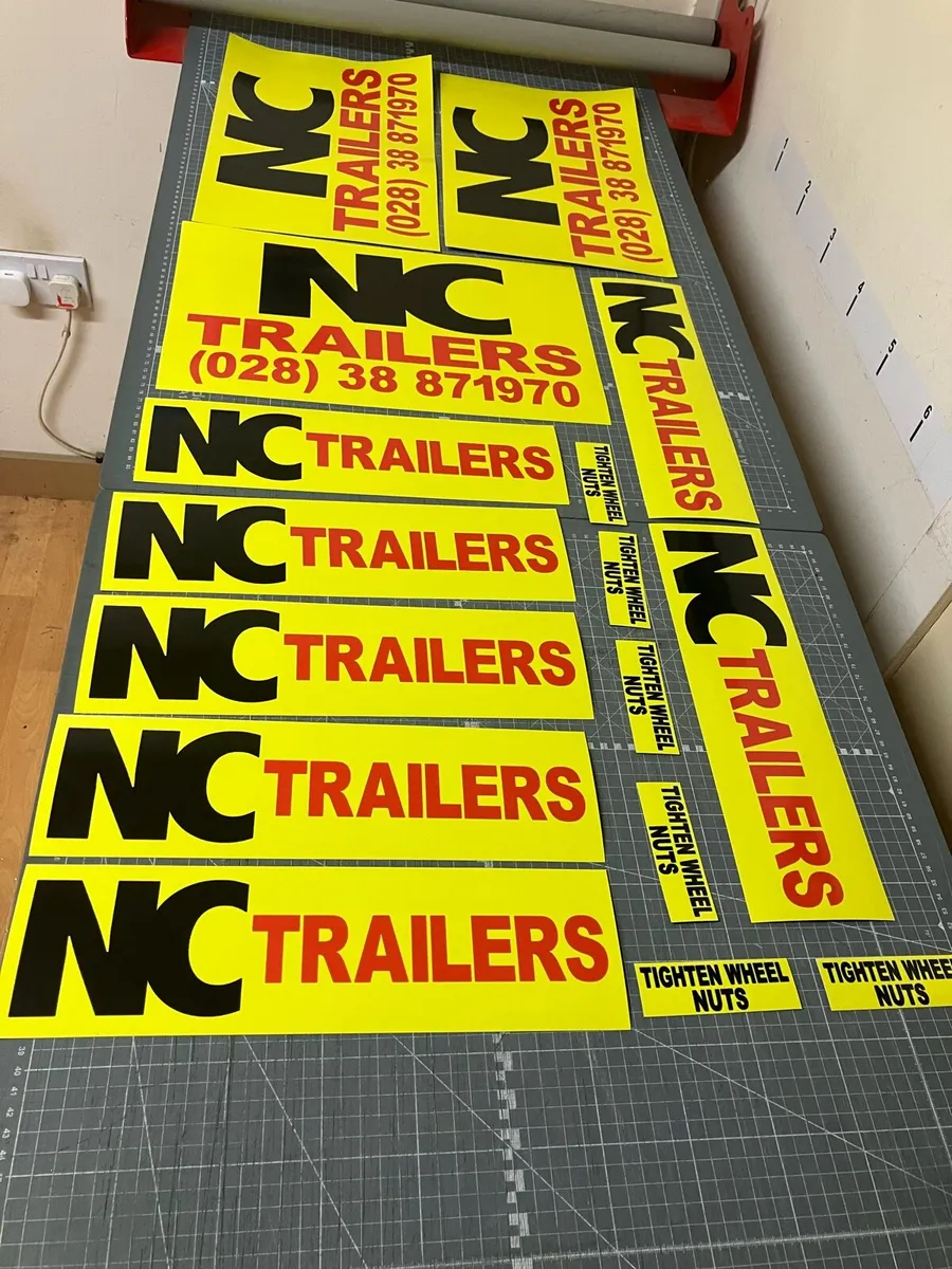 Machinery Decals made... - Image 3