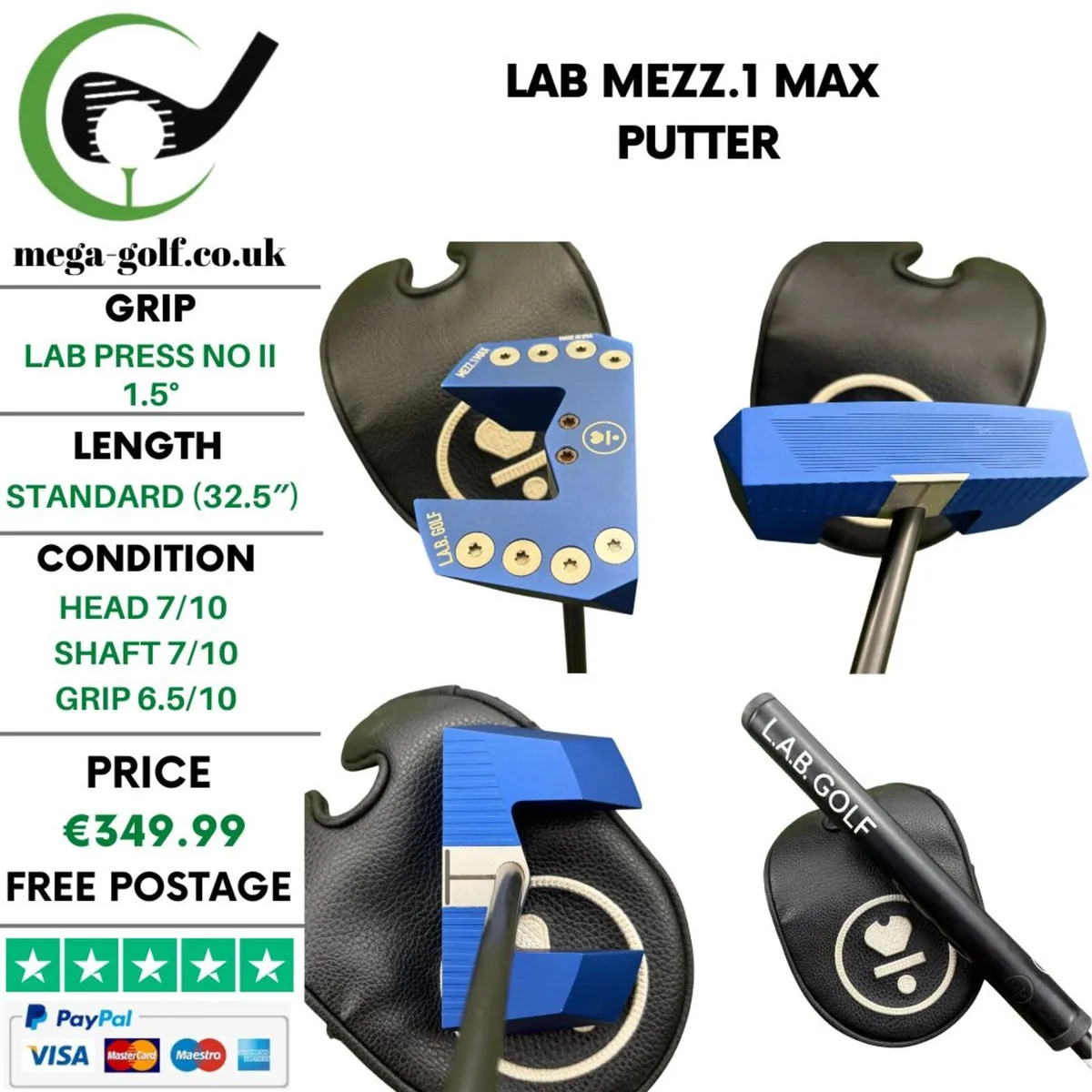 LAB Mezz.1 Max Putter / 32.5" - Image 1