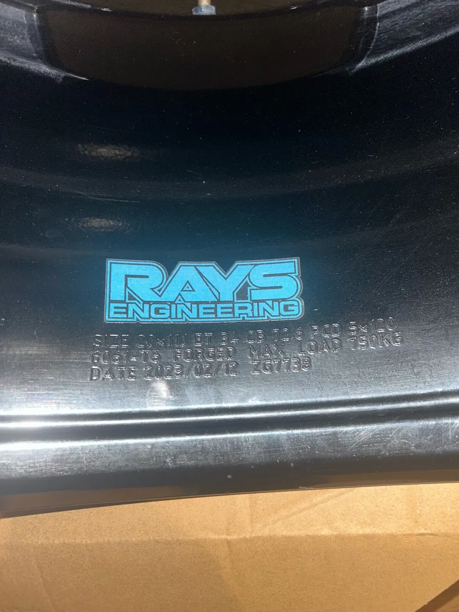 Rays Te37 ultra track edition BMW 5x120 - Image 2