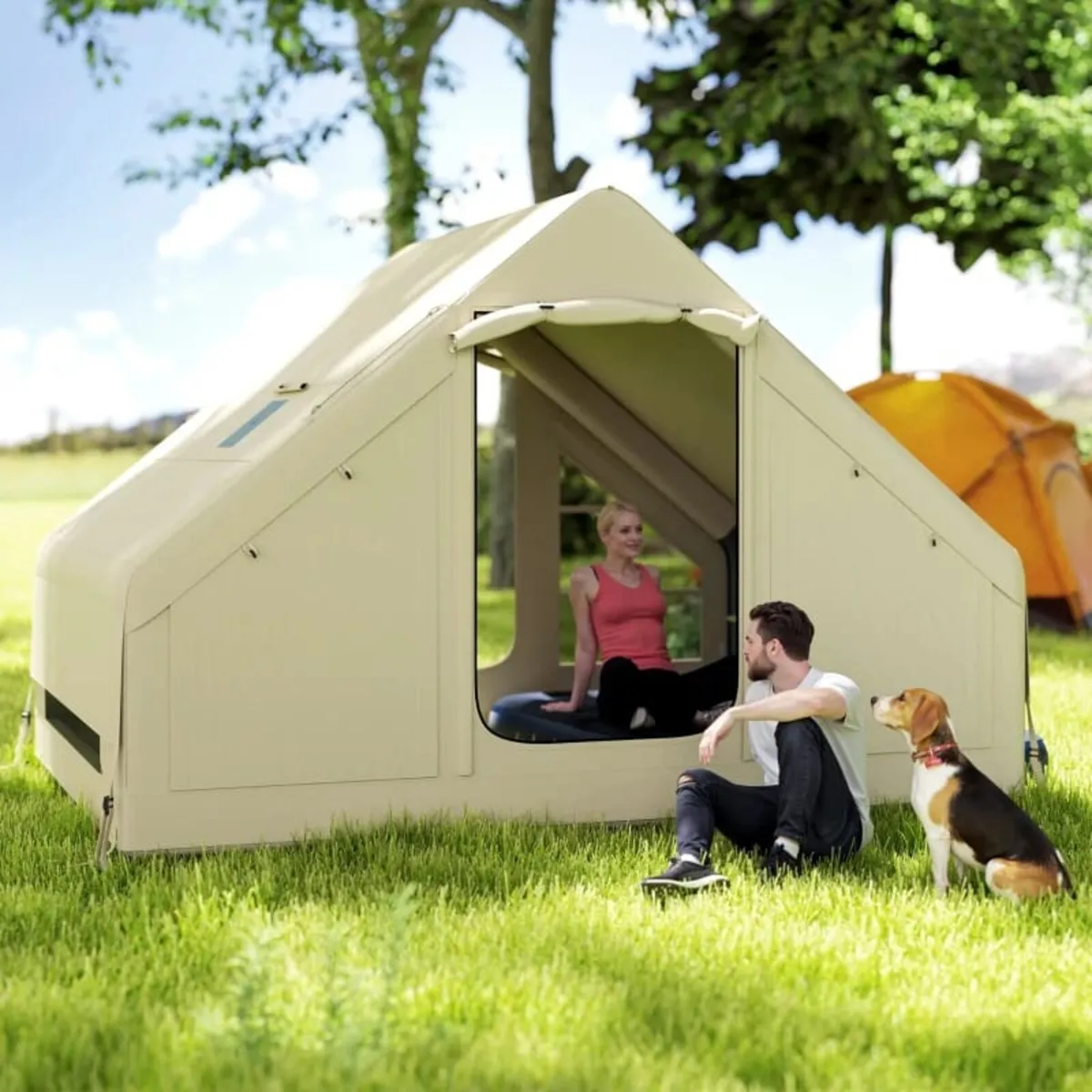 Inflatable Camping Tent with Pump and Stove Jack H - Image 3