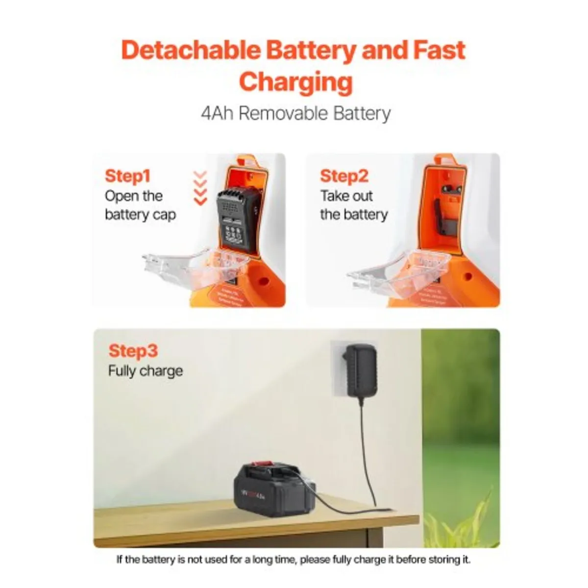 Battery Powered Backpack Sprayer, 16L Electric Bac - Image 3