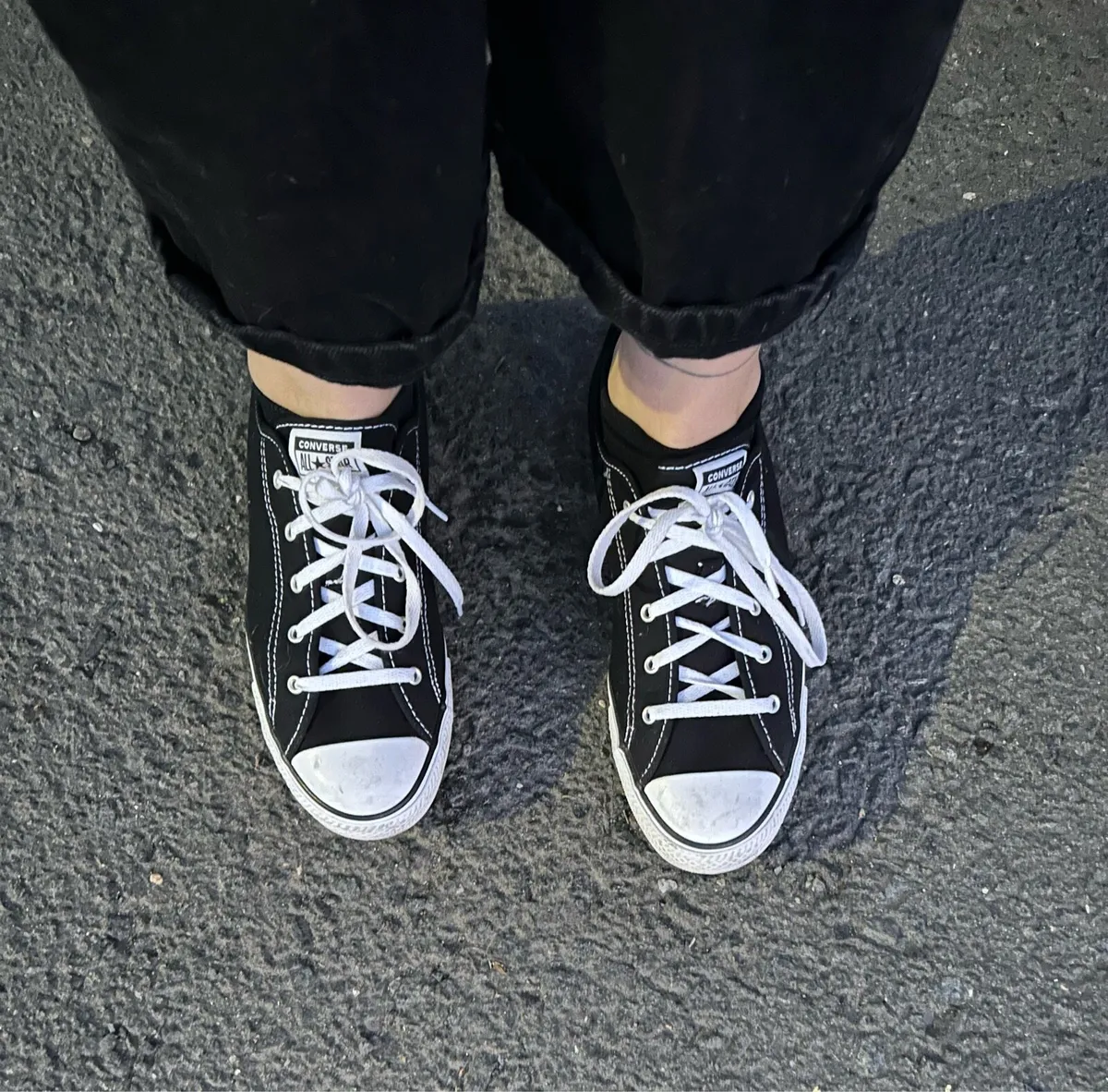 All Star Shoes Dainty Ox Black - Image 3