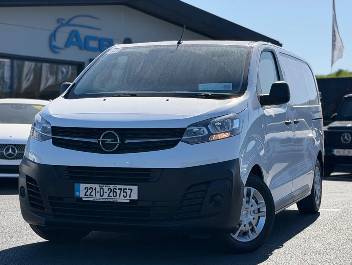 Opel Vivaro 3 SEATER - 1.5 DIESEL - MANUAL - 12M W - Image 1