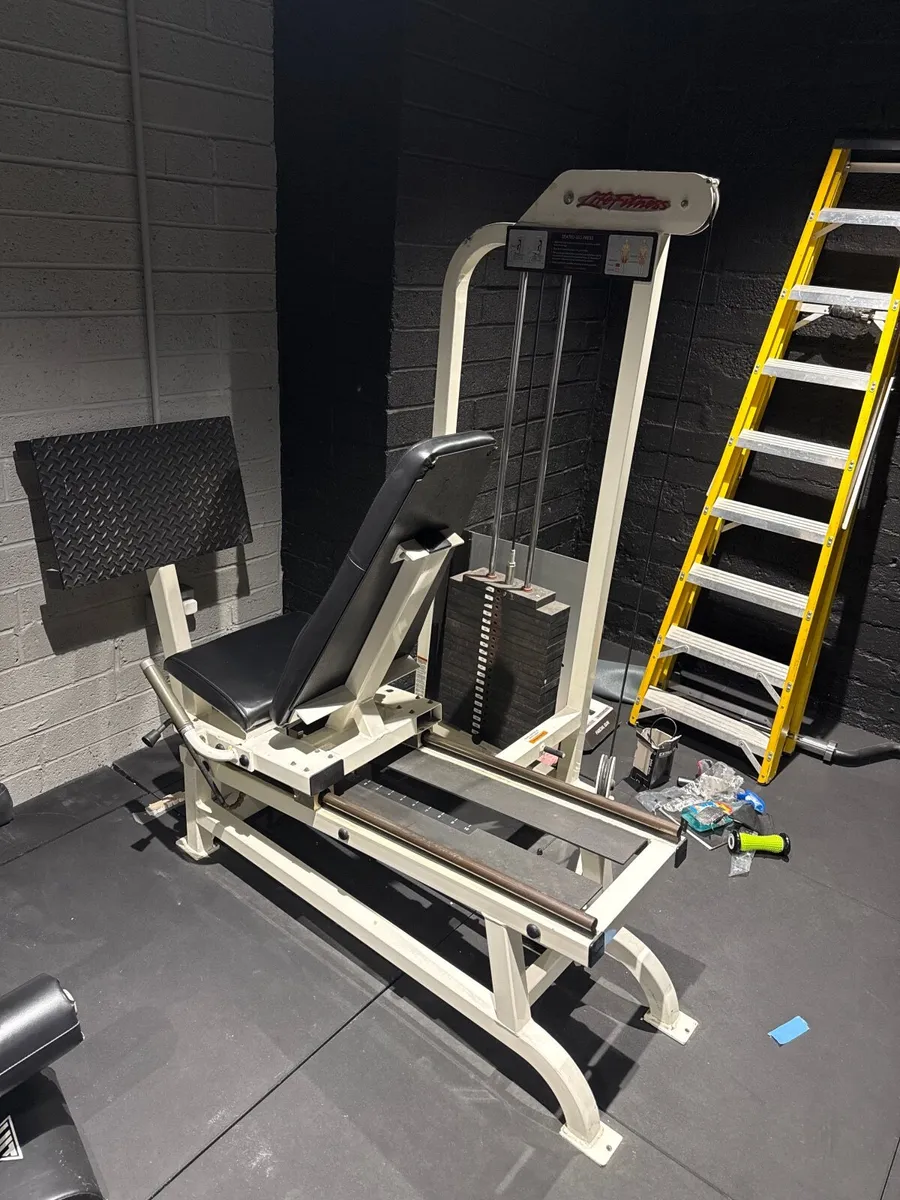 Life fitness leg press - Image 1