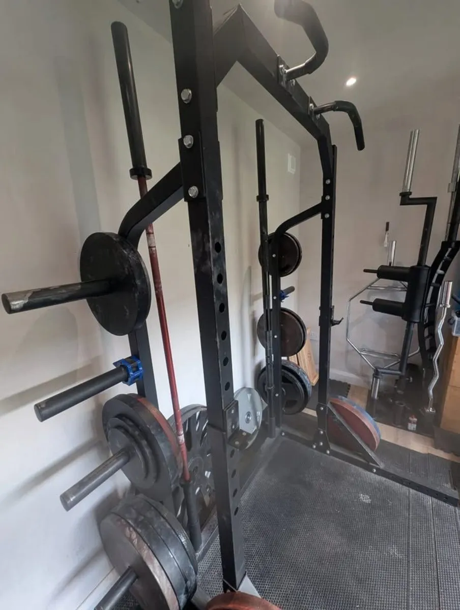 Heavy Duty Half Rack for Sale (Quick Sale) - Image 3