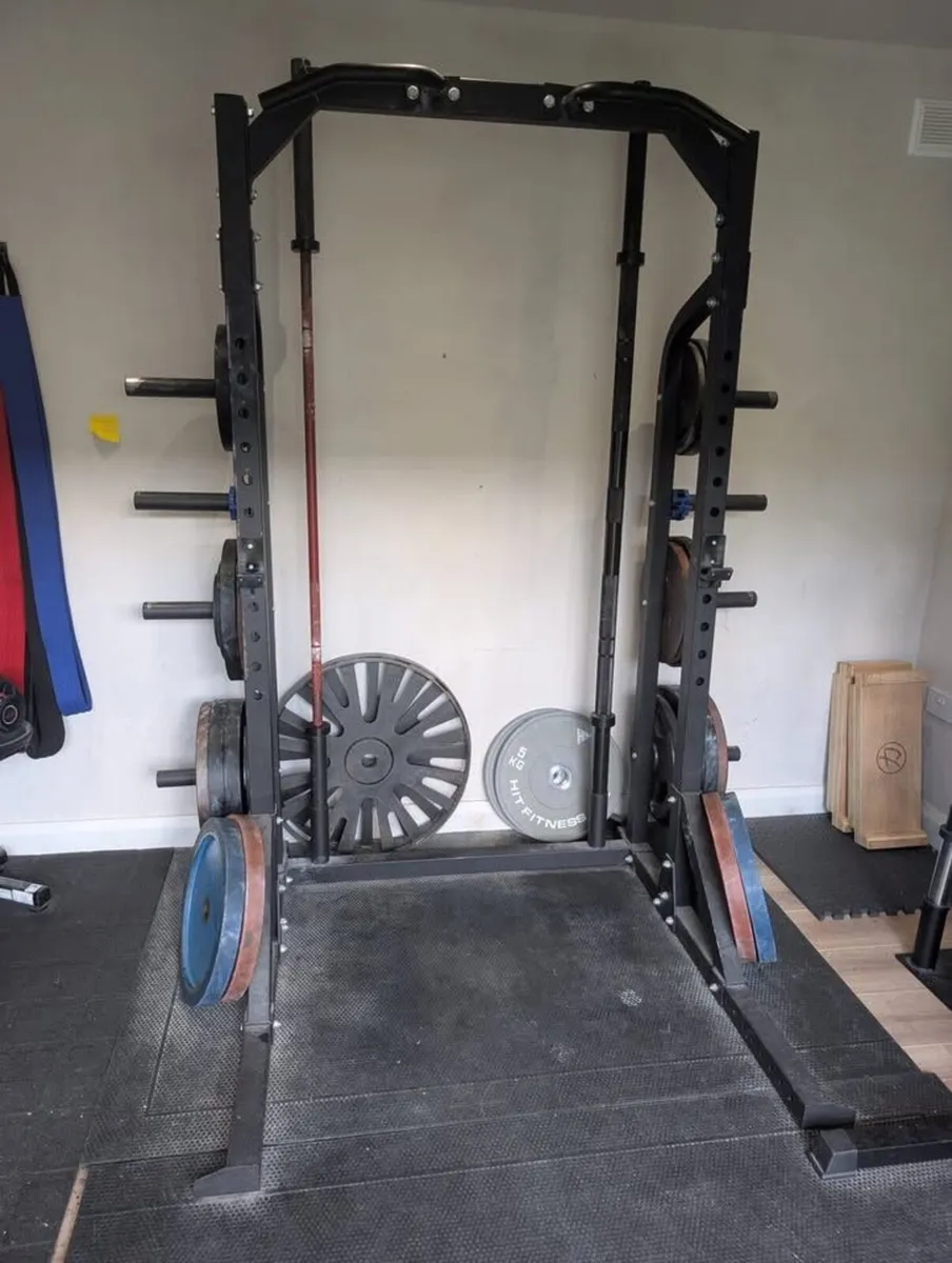 Heavy Duty Half Rack for Sale (Quick Sale) - Image 1