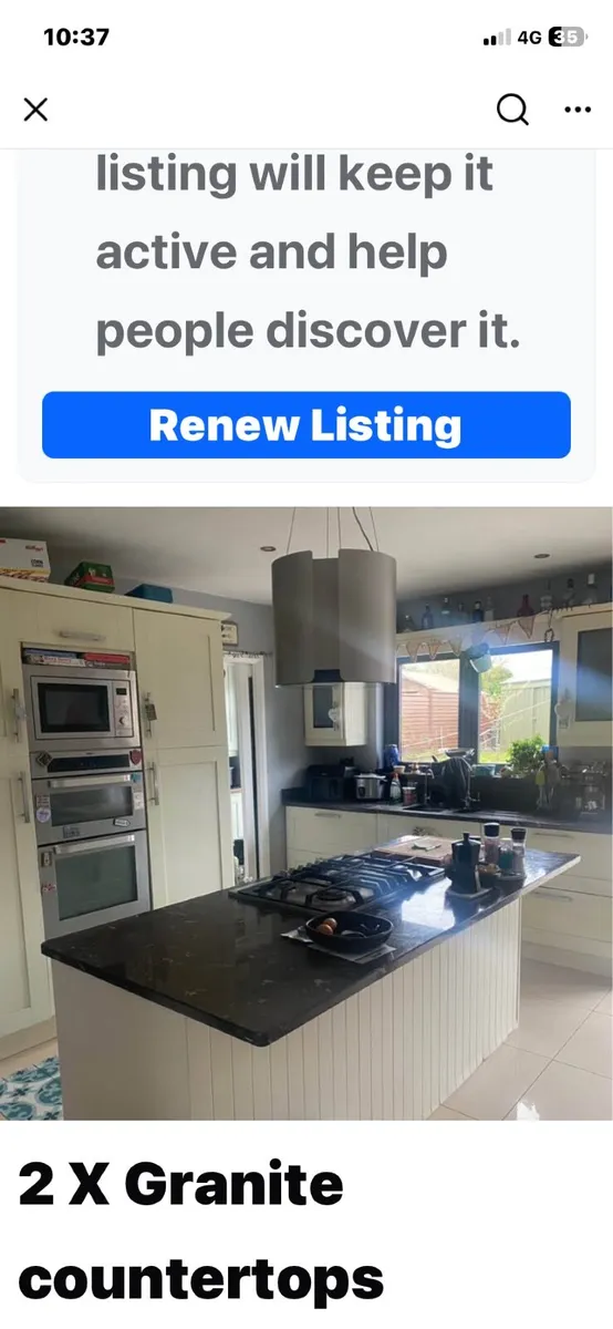 Granite counter/ island tops