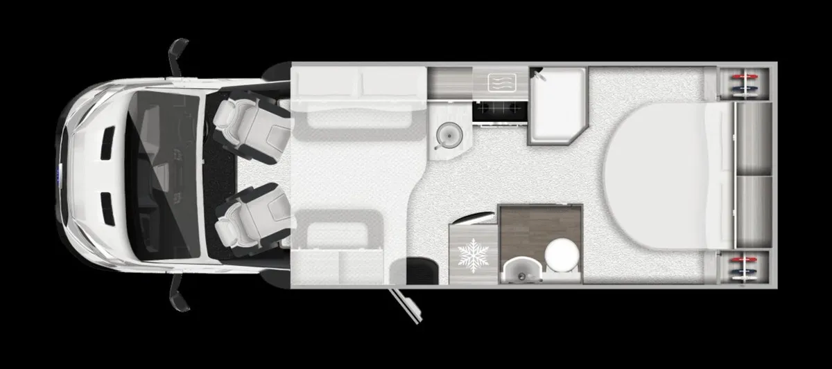 2023 F74 Auto-Trail 4 Berth Low Profile Automatic - Image 4