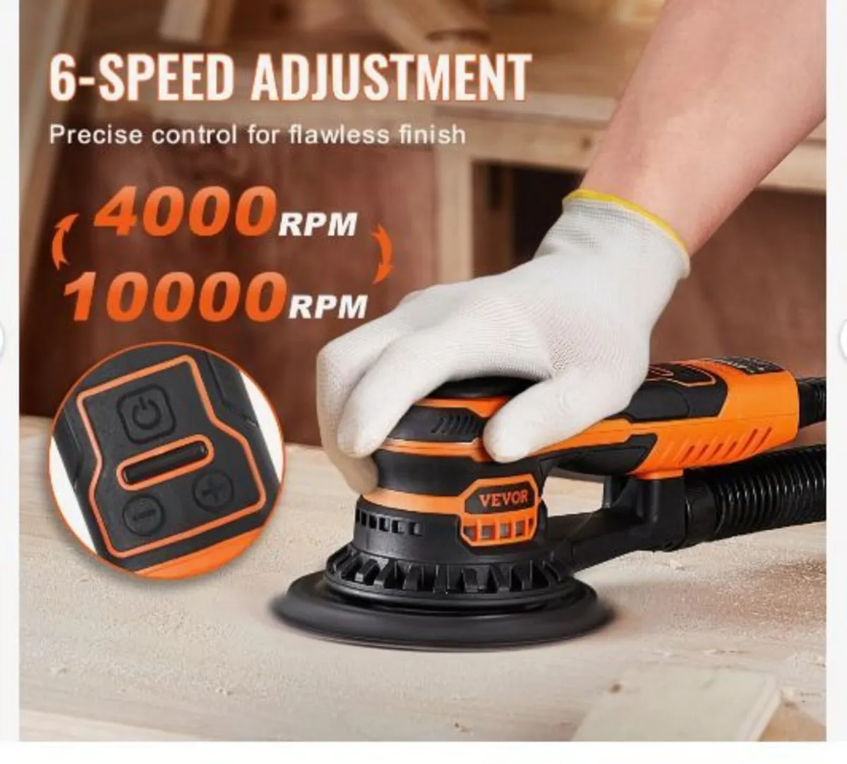 Random Orbital Sander 5 & 6-Inch - Image 2