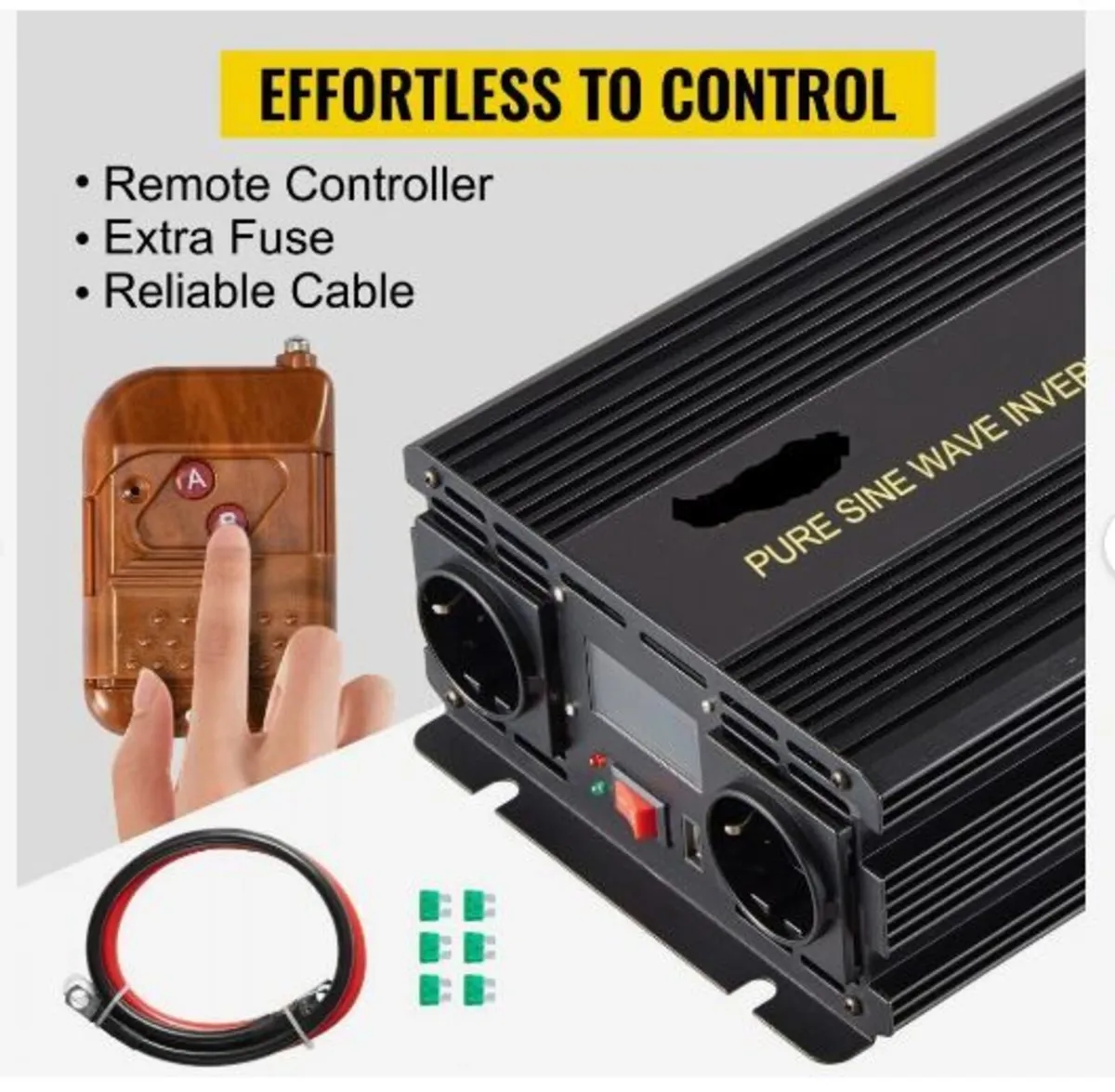 Pure Sine Wave Inverter 2500W - Image 2