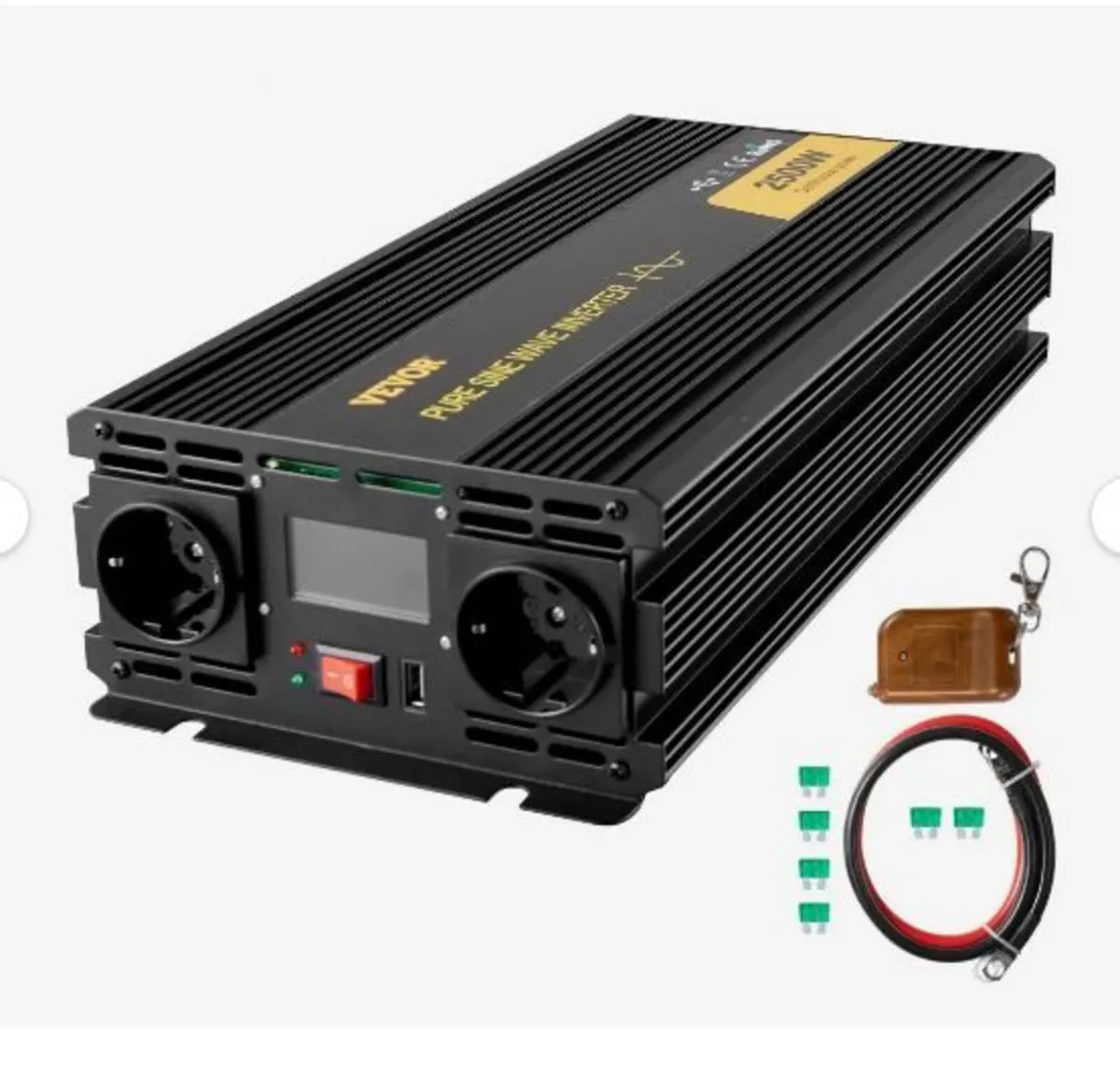 Pure Sine Wave Inverter 2500W - Image 1