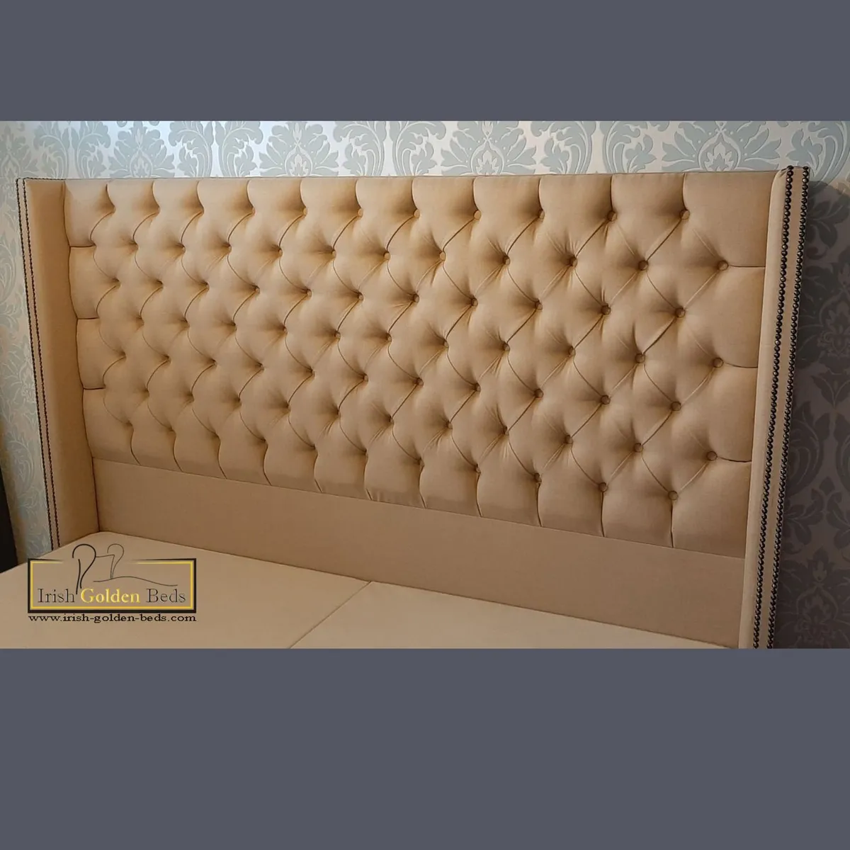ANY HEADBOARD HEIGHT  Ottoman Storage Bed Gas Lift - Image 2