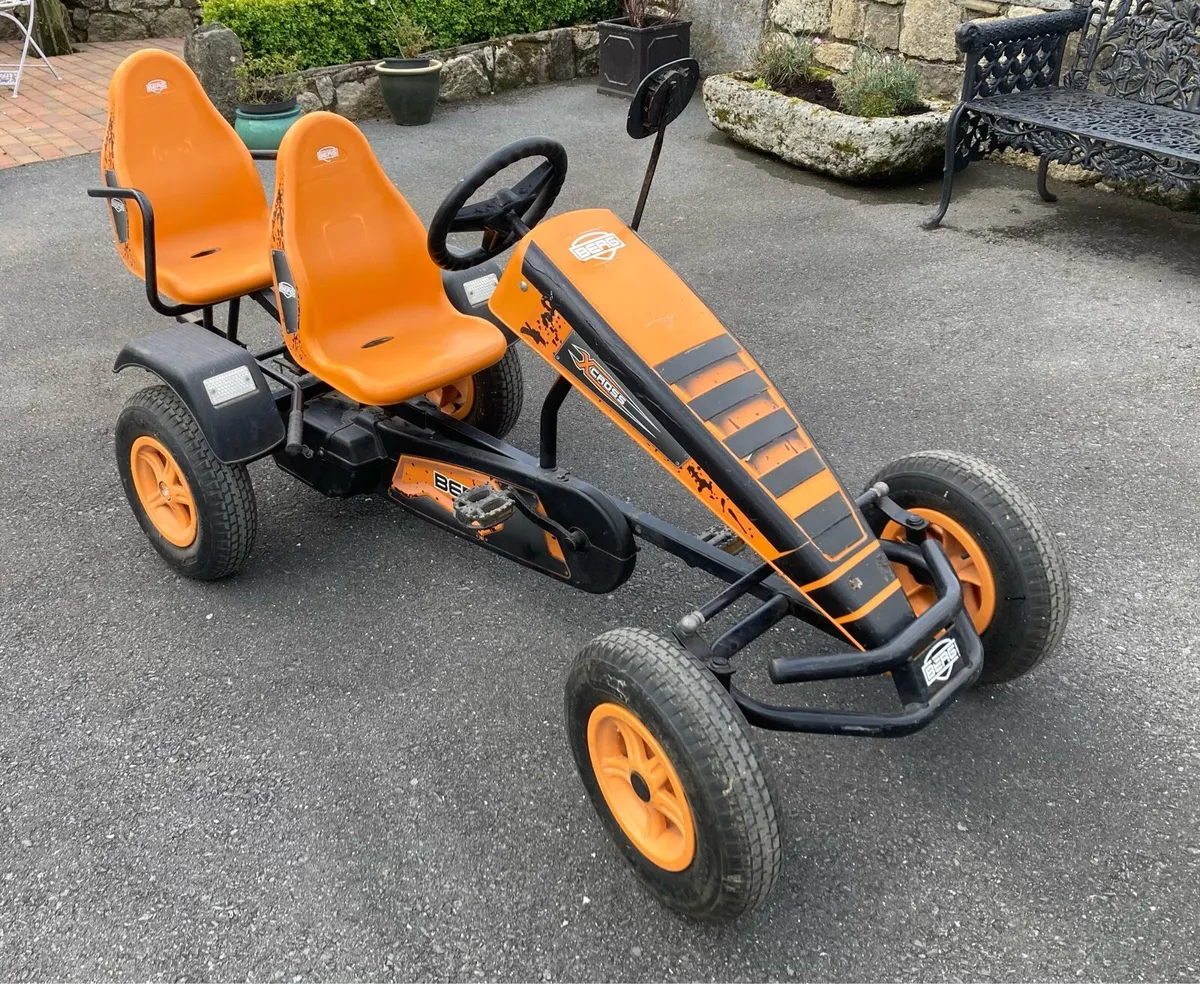 ‘Berg’ go-cart… ball joint steering