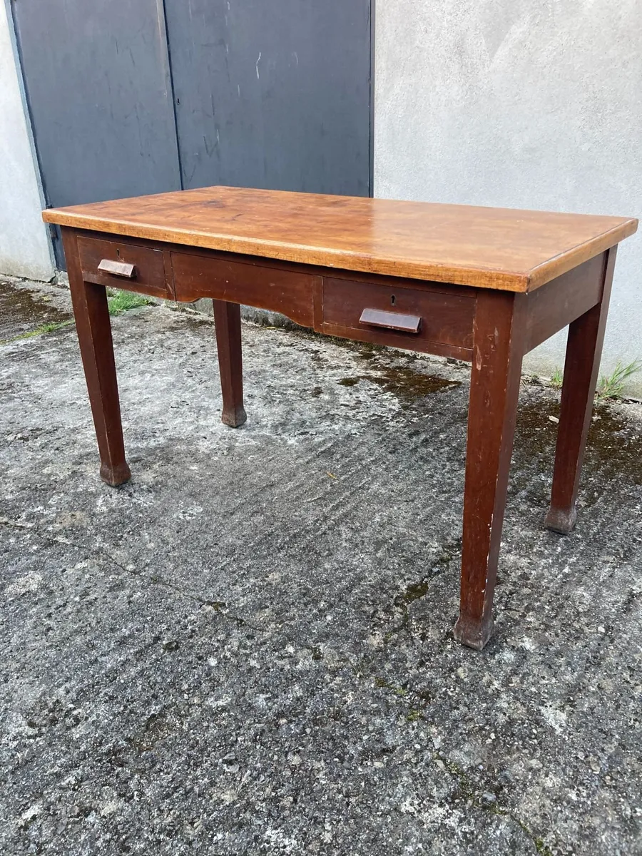 Vintage Desk - 2 Drawer - Image 1