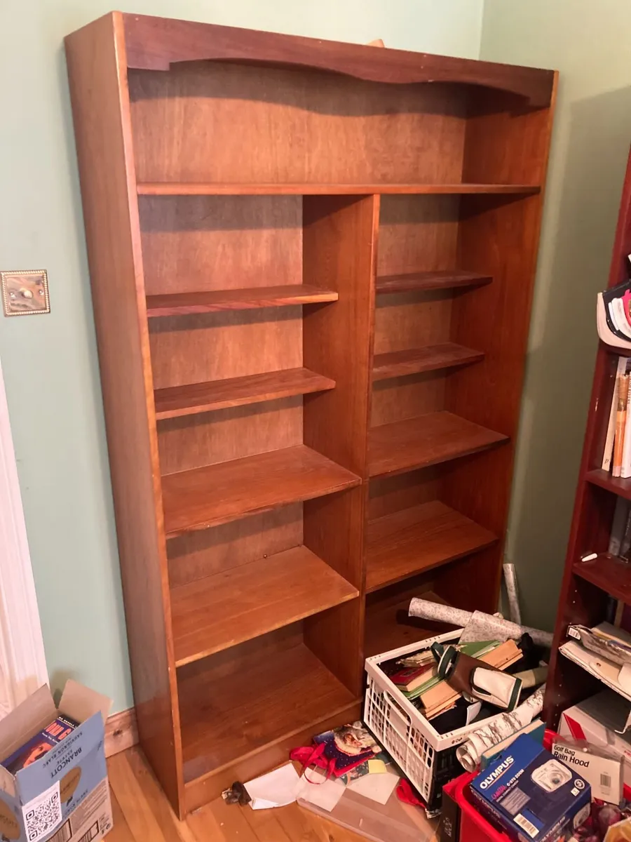 Bookcase / Bookshelf - Mid Century - Large. - Image 3