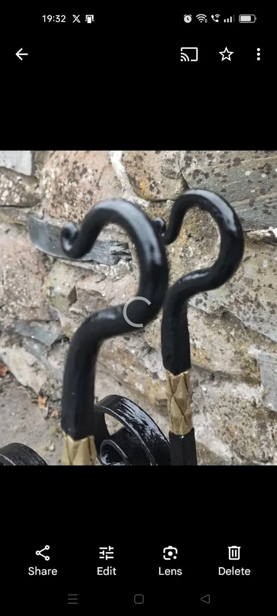 Hand Forged hanging baskets - Image 3