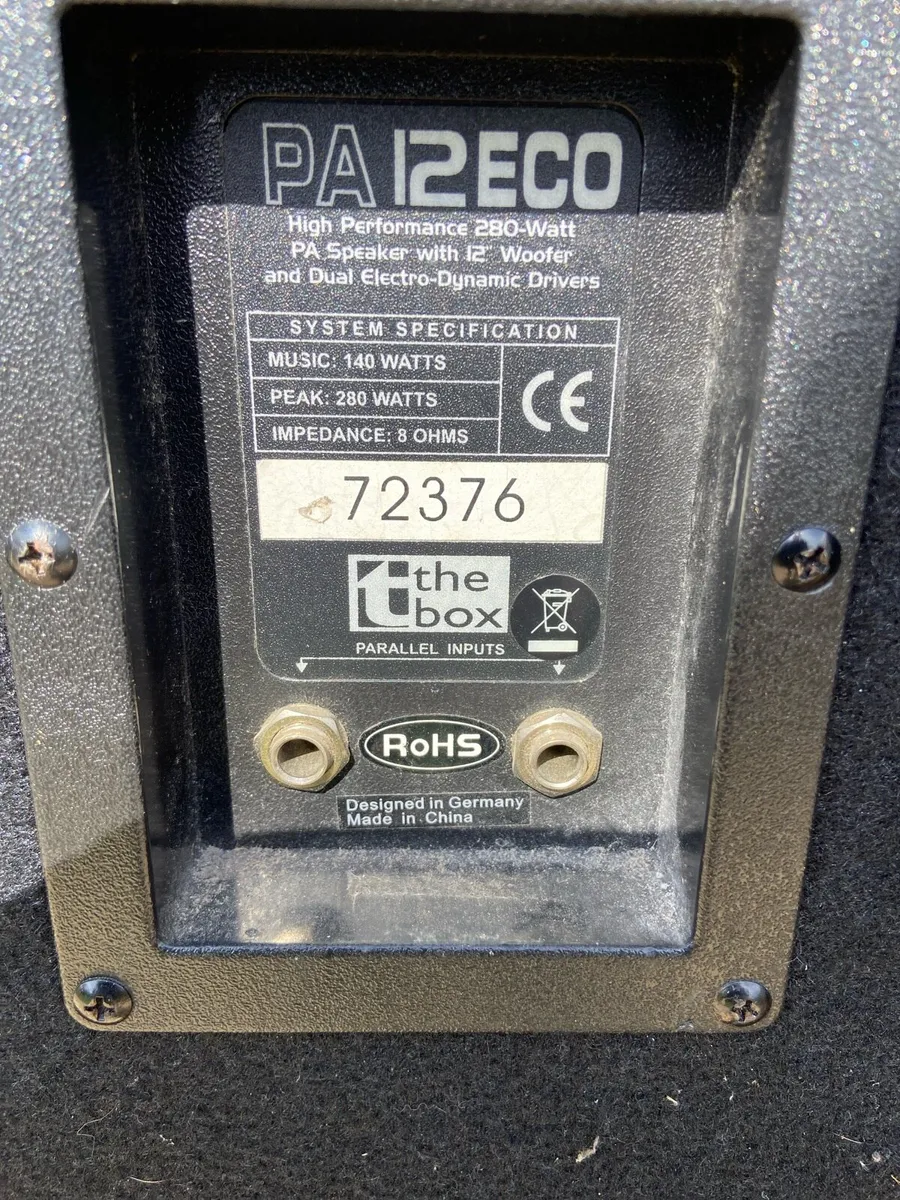 PA 12 ECO.   Speakers - Image 2