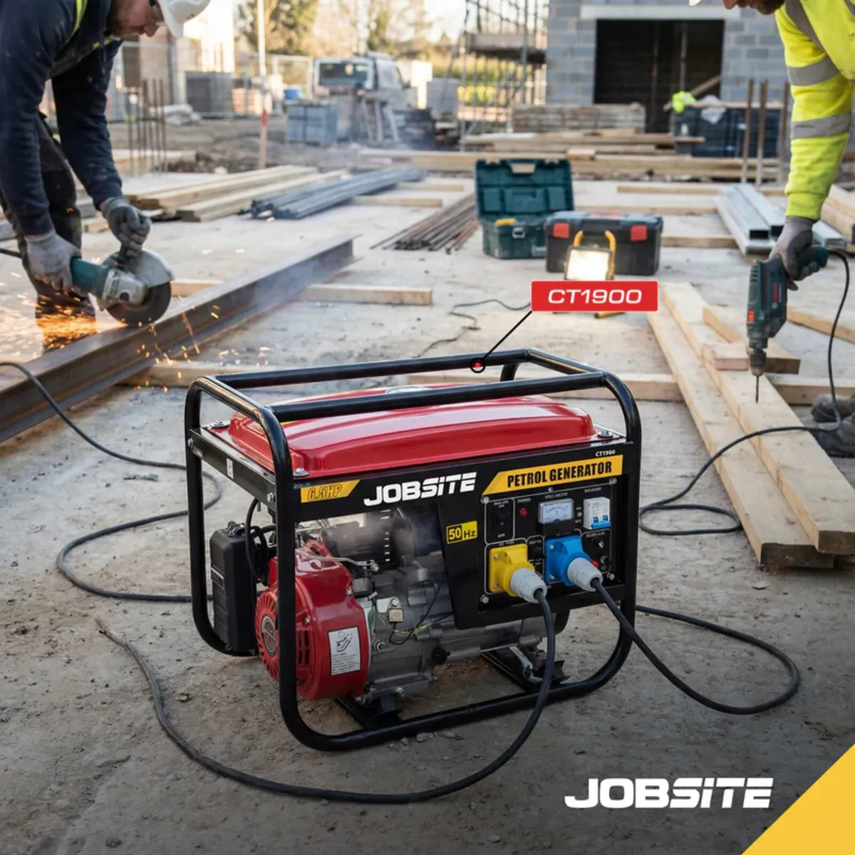 6.5HP Petrol Generator 2.0KW Single Phase - Image 4