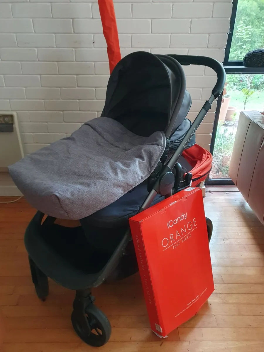 'iCandy Orange' baby travel system. - Image 1