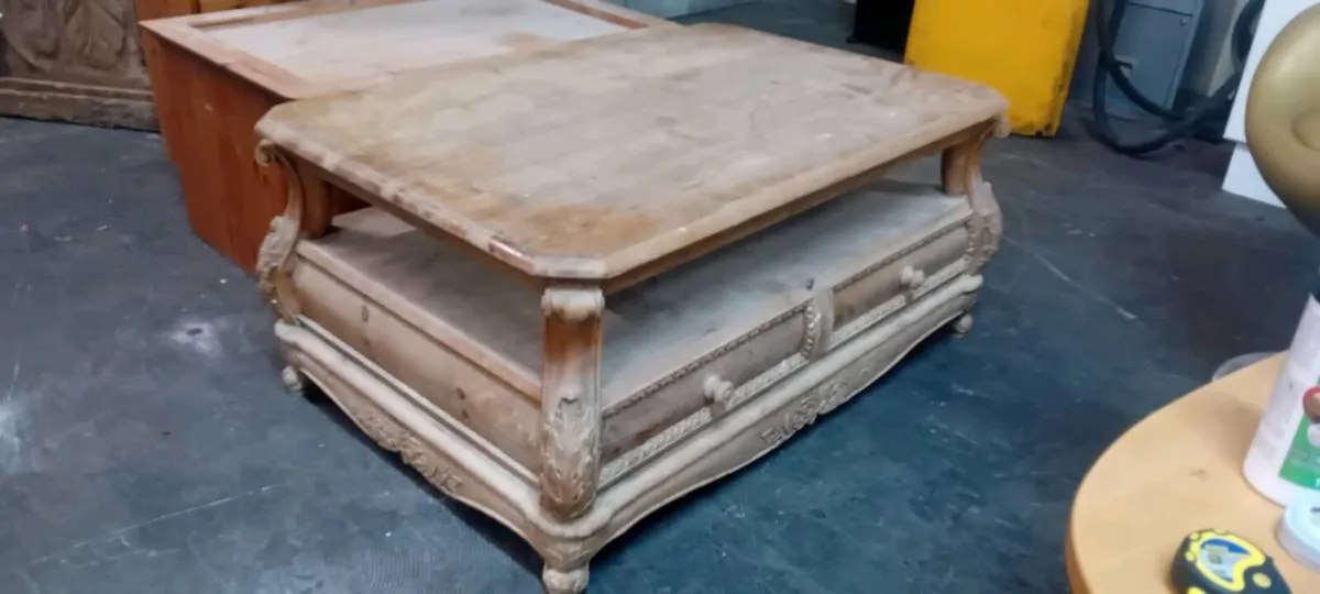 Decorative Pine Coffee Table As Seen