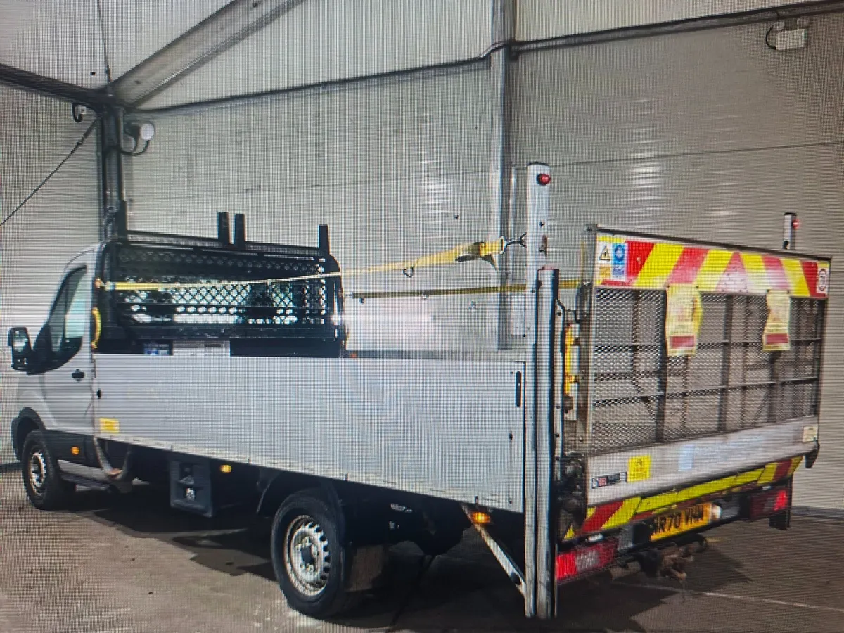 2021 TRANSIT 130 350 RWD 14FT DROPSIDE & TAILLIFT - Image 3