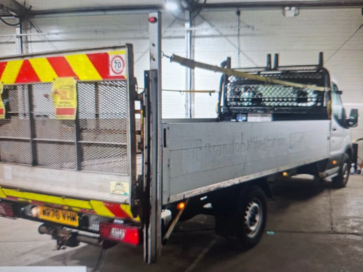 2021 TRANSIT 130 350 RWD 14FT DROPSIDE & TAILLIFT - Image 4
